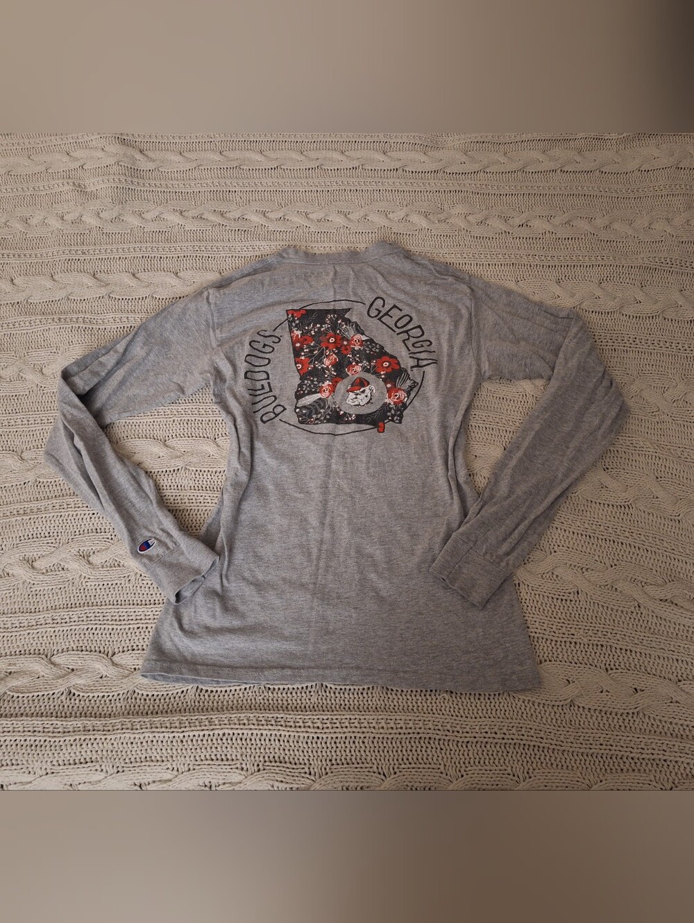 Woman's Champion Long Sleeve Shirt Size Small